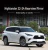 Toyota Highlander 22-24 Корпус зеркала заднего вида с отражающей рамкой поворотника