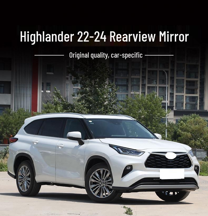 Toyota Highlander 22-24 Корпус зеркала заднего вида с отражающей рамкой поворотника