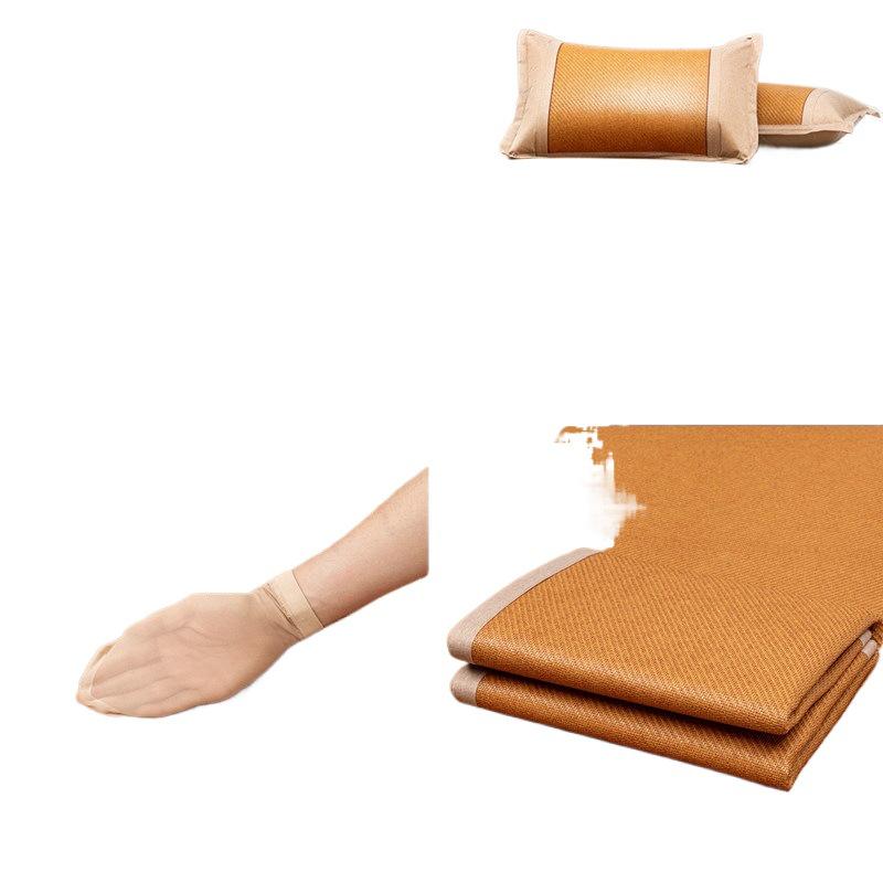 2026 Ice Silk Summer Bamboo Mat - Extra Thick, Foldable for Dorms & Single Use