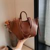 Autumn Vintage Soft PU Leather Tote for Women Luxury Designer Large Capacity Top Handle Bag Hobo Shopper Shoulder Bag Female