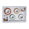 Bead Design Board DIY Jewelry Making Tray Flocked Bead Organizer Board for Necklace And Bracelet Beads Sorting And Stringing