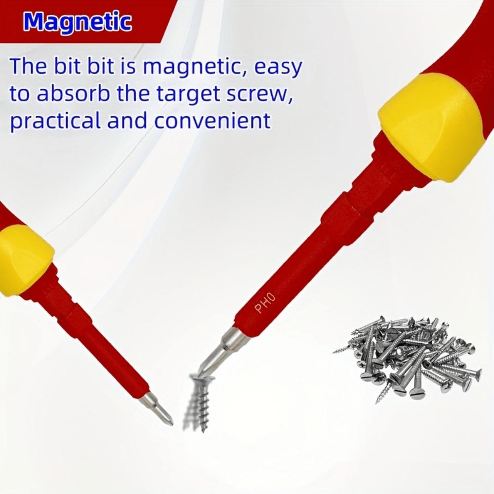 Набор прецизионных отверток 29-в-1 с эргономичными нескользящими рукоятками, магнитными битами и прочным кейсом - Идеально подходит для ремонта дома и повседневного использования