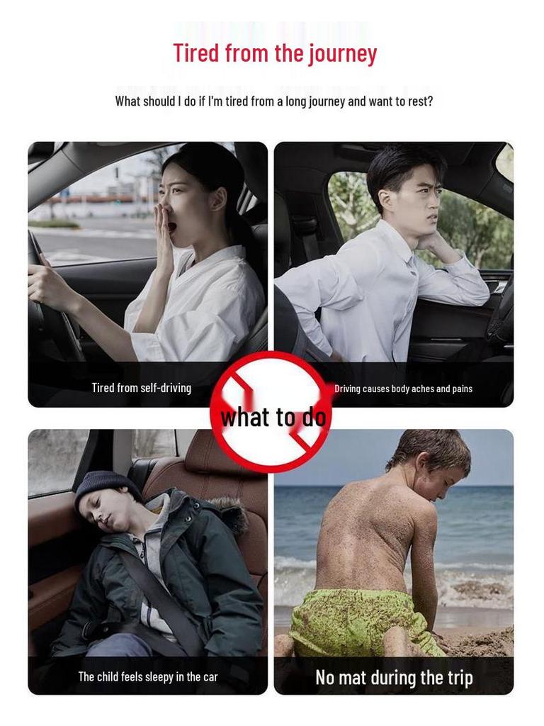 Land Rover Defender 110 Inflatable Mattress - Perfect for Car Bed, Travel, Trunk, and Road Trips.