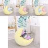 Sanrio Sleeping Moon Kids Plush Toy Cinnamoroll Kuromi Gift 40 35cm