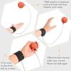 Elastic Hand Swing Ball Wrist Strap PU Elastic Ball Outdoor Exercise Fitness Hand Swing Ball Elastic Ball Children's Rope Toy