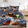 Avatar Last Airbender Print 3Pcs Bedding Setduvet Cover With 2 Bedropillowcase Home Birthday Gift