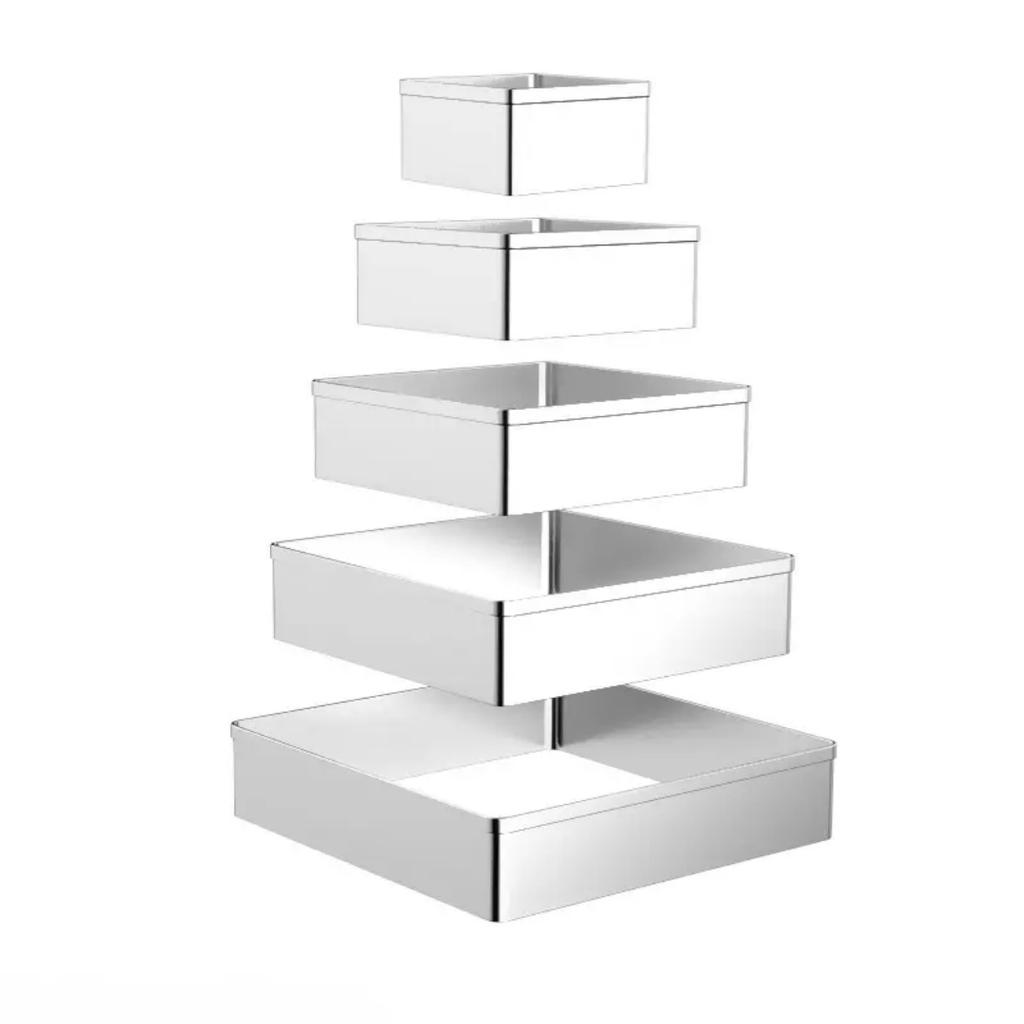 5 шт. квадратных колец для торта, набор колец для муссового торта, кольца для тарталеток, формы для блинов, инструменты для выпечки, кухонные гаджеты, кухонные аксессуары