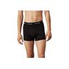 Calvin Klein Letter Waistband Jacquard Comfortable Mid-Rise Boxer Briefs 3-Pack Men Underwear Black 0000U2662G-QRV