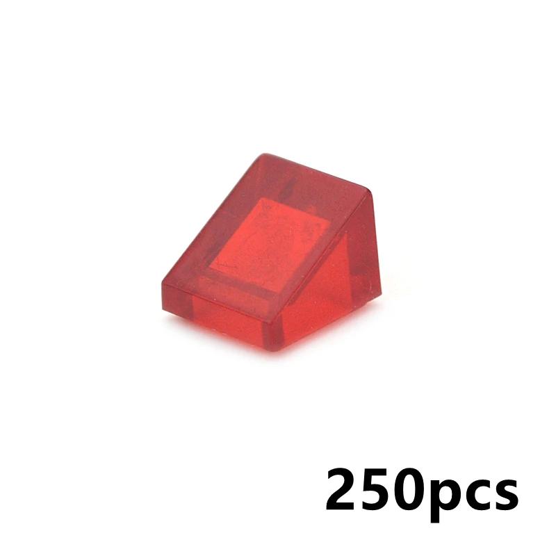 250 шт. Цветные строительные блоки Фигурка Гладкий наклон Скошенные кирпичи 54200 1x1 Обучающий Креативный Размер Совместим с Игрушками для Ребенка
