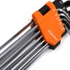 WEDO Metric Extra-Long Flat Head Hex Key Set