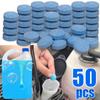 50PCs Solid Car Windshield Cleaners Effervescent Tablets Windscreen Window Glass Dust Wiper Car Wash Tool Car Accessories