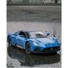 1/32 Maserati MC20 Supercar Alloy Car Toy Car Metal Collection Model Car Sound and Light Toys for Children
