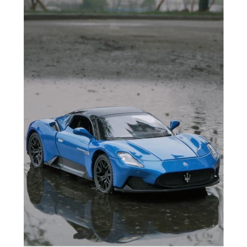 1/32 Maserati MC20 Supercar Alloy Car Toy Car Metal Collection Model Car Sound and Light Toys for Children
