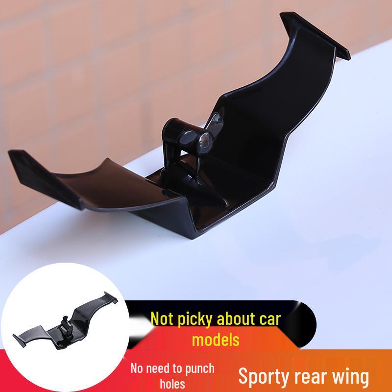 Универсальный мини-спойлер без сверления для Hongqi H5/HS5/H7, автомобильные аксессуары - персонализированная модификация