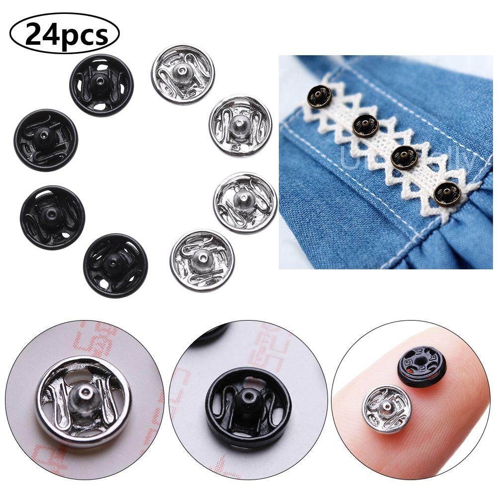 Girl Gift Craft Invisible Snap Clothing Sewing Buckle Mini Buttons DIY Doll Clothes Metal Buckles