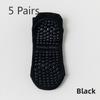 5 пар женских весенне-осенних сетчатых носков для поднятия ушей из чистого хлопка для занятий фитнесом в помещении, силиконовых, нескользящих, без косточек, для спорта и отдыха на воде