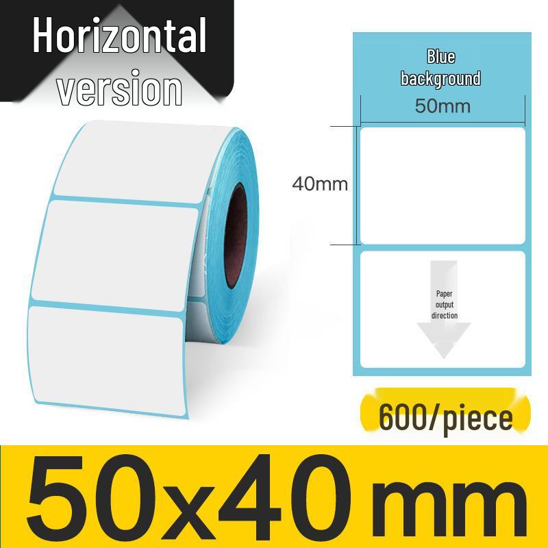 100x100x150mm Three-Proof Self-Adhesive Thermal Label Paper for Barcode Printing
