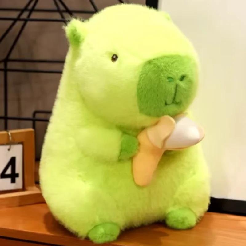 Капибара плюшевая имитация Капибара аниме пушистая игрушка милая кукла мягкие игрушки мягкая кукла плюшевый рождественский подарок на День благодарения