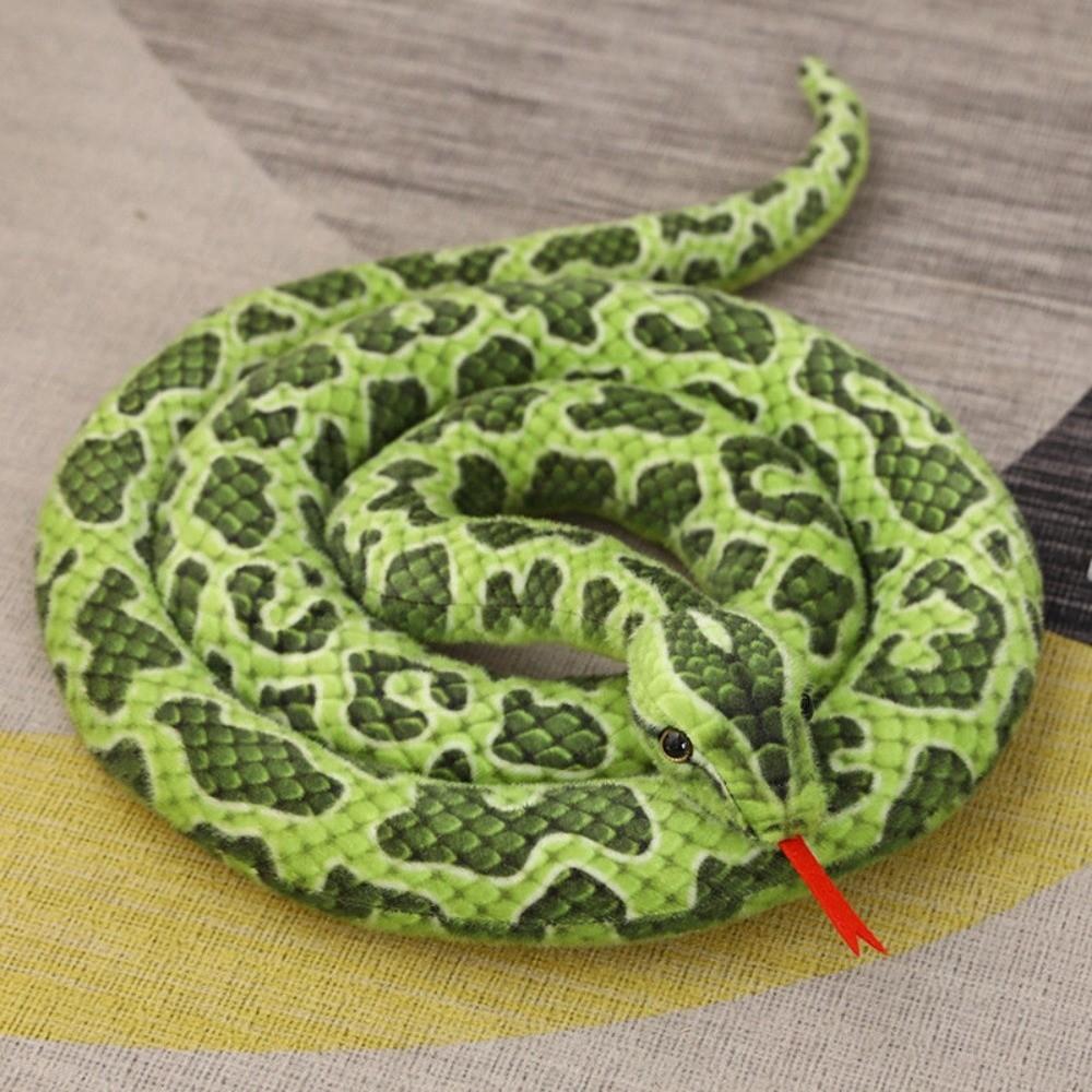 Soft Simulation Snakes Plush Toy Lifelike Long Snakes Plush Toy Funny Birthday Gift