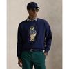 Мужская толстовка с принтом Polo Bear, свободного кроя