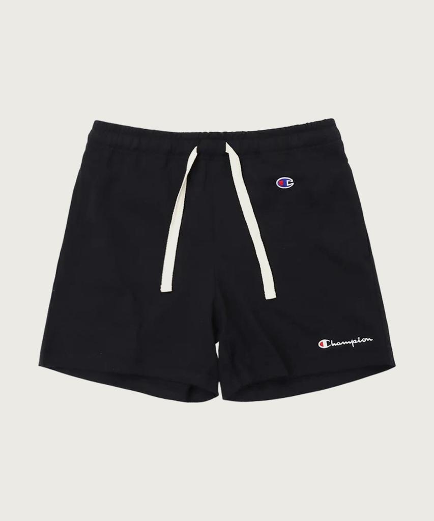 CHAMPION Women'S Basic Small Logo Sweat Shorts Black