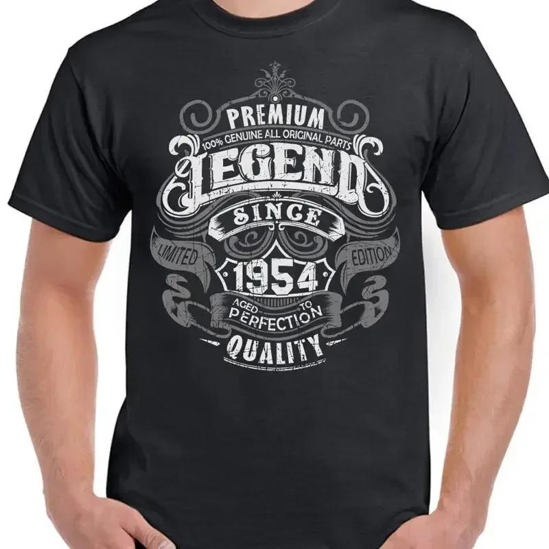 71st Geburtstag 1954 Herren Lustige 70 Jahr Alt Top Premium Legend Since T shirt