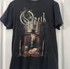 Ретро OPETH Группа The Drapery Falls S-234XL Унисекс футболка Черная AN018
