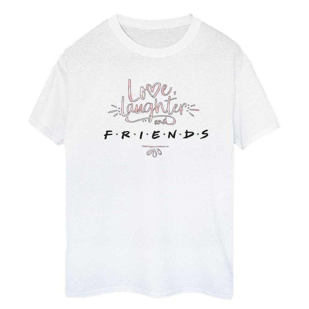 Friends Womens/Ladies Love Laughter Cotton Boyfriend T-Shirt