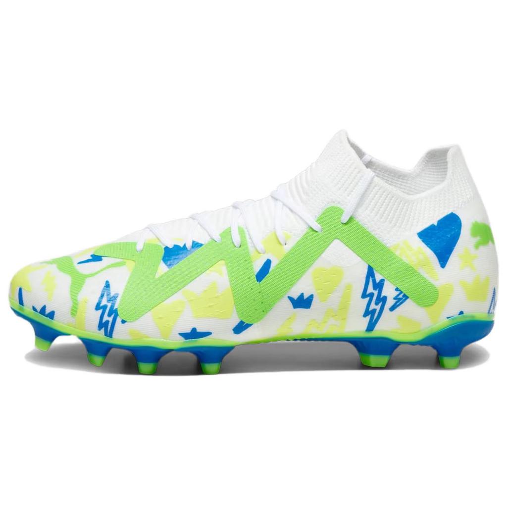 Puma Neymar Jr. X Future Match FG AG Instituto Pack Men Sneakers White Racing-Blue Lemon-Meringue 107612-01