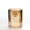 Домашний Декор Пустые Банки/Консервные Банки для Свечей из Материала Mercury Glass Подсвечник для Чайной Свечи Золотой Рождественский Подсвечник