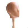 Wooden Mannequin Head Stand for Hats Caps Wig Holder Multipurpose Detachable Wood