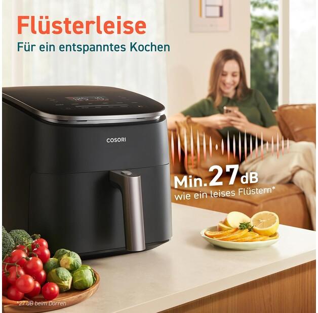 Cosori Turbo Blaze Deep Fryer Black/silver (CAF-DC601-KUS)