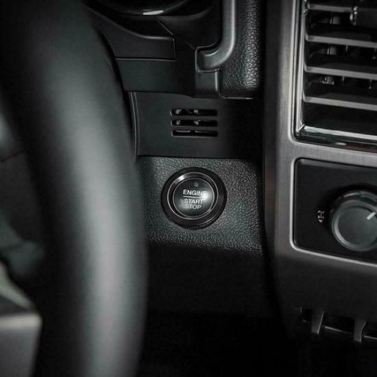 Car Interior Engine Start Stop Switch Button Cover Trim for Ford F150 2015-