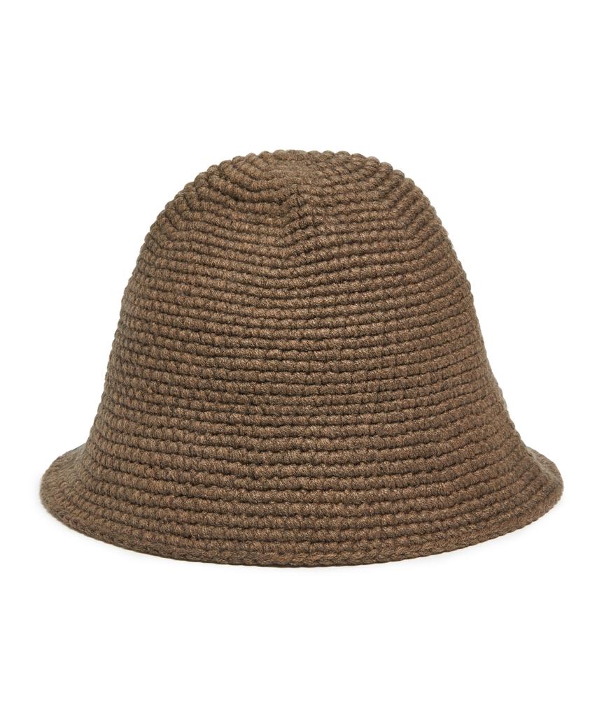 MARK GONZALES Mg Jacquard Kint Bucket Hat - Brown