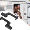 RV Window Lock 2 Pieces No Drilling RV Accessories Motorhome Window Latch Safety Replacement Lock For Caravan Inside Road Trip