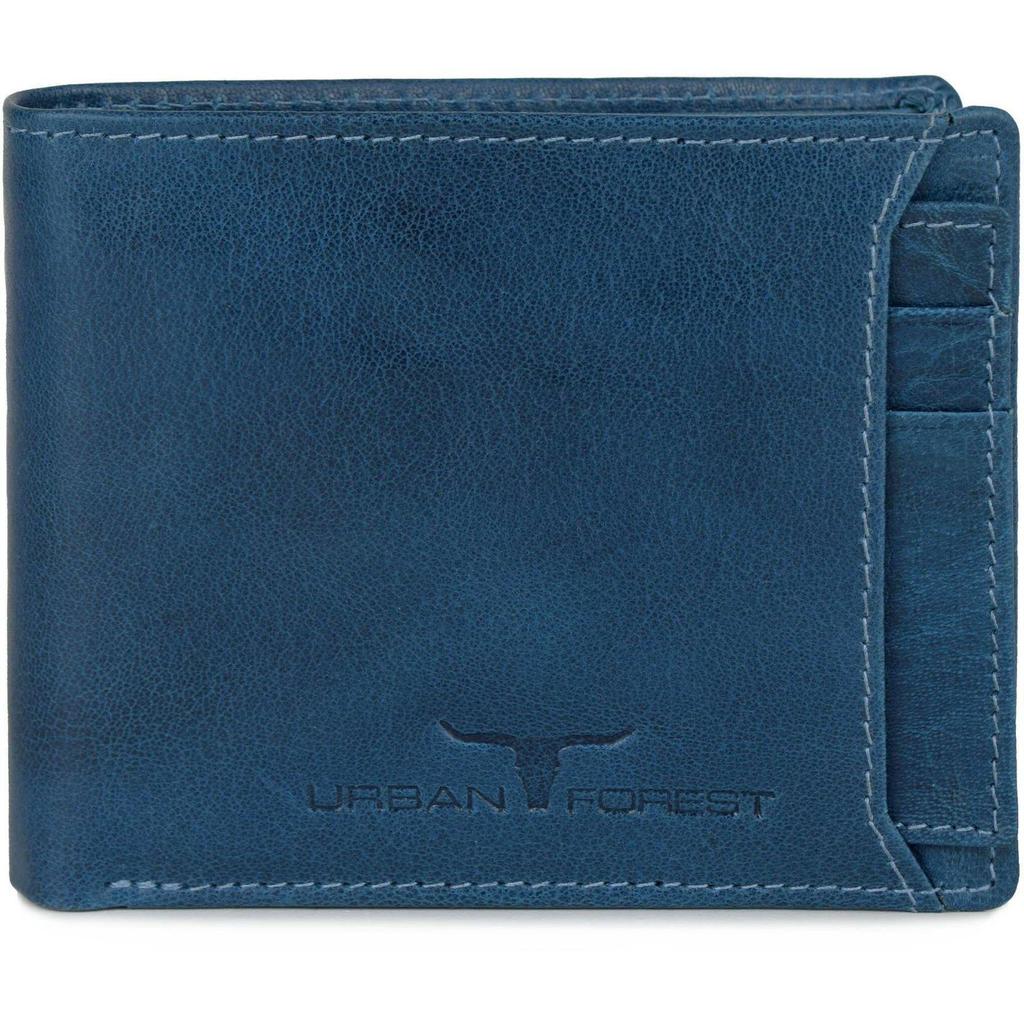 Мужской повседневный кошелек из натуральной кожи - стандартный размер (9 слотов для карт)