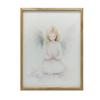 Heavenly Smile of an Angel Heavenly Smile of an Angel, 30X40 Cm, Light Oak Wooden Frame, Matte Paper 230 Gsm