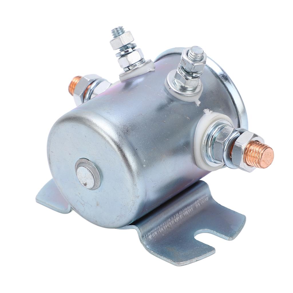 12V Continuous Duty Solenoid 4 Terminals 100AMP High Performance 1114208 SAS5203 for Golf Cart