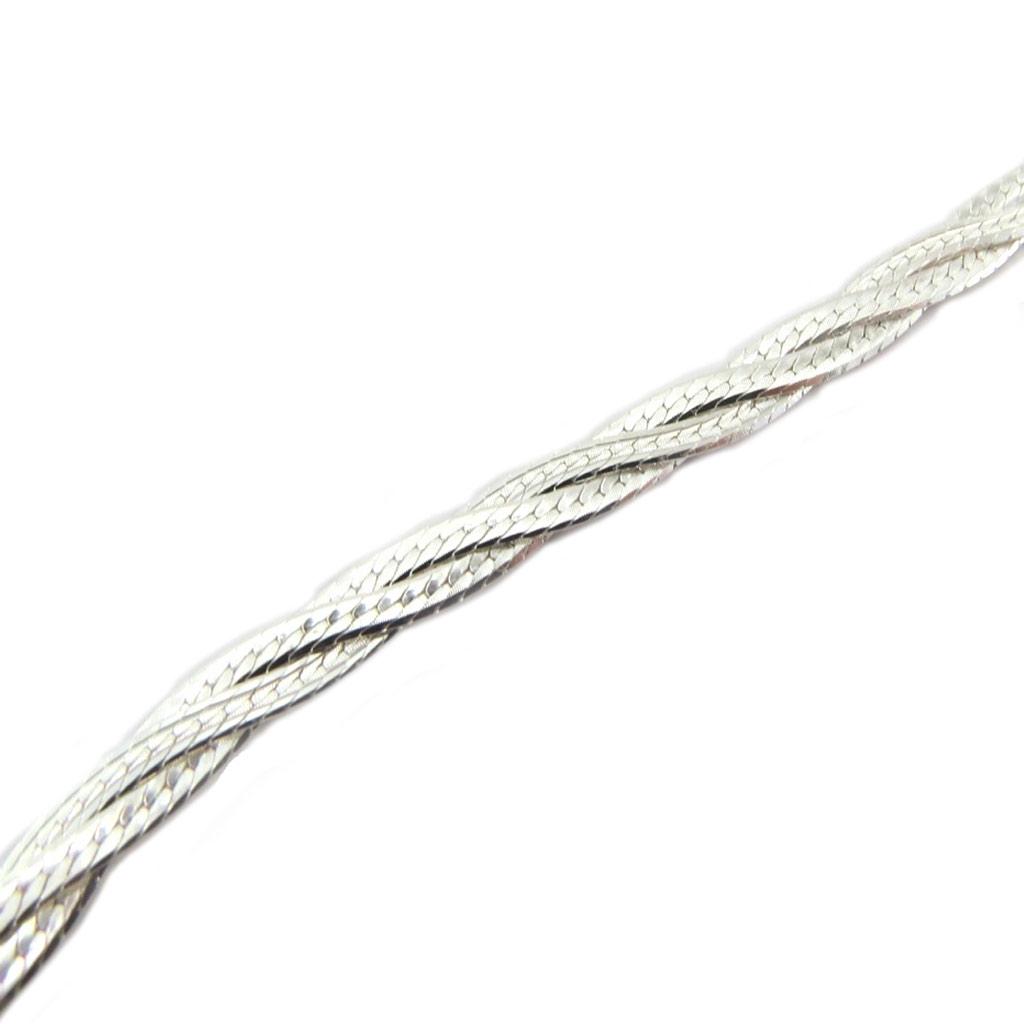 Les Trésors De Lily [P2393] - Silver Bracelet 'Magic Lianas' Silver - 19 Cm 4 Mm