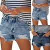 Женские легкие шорты, повседневные модные шорты, сексуальные джинсовые шорты
