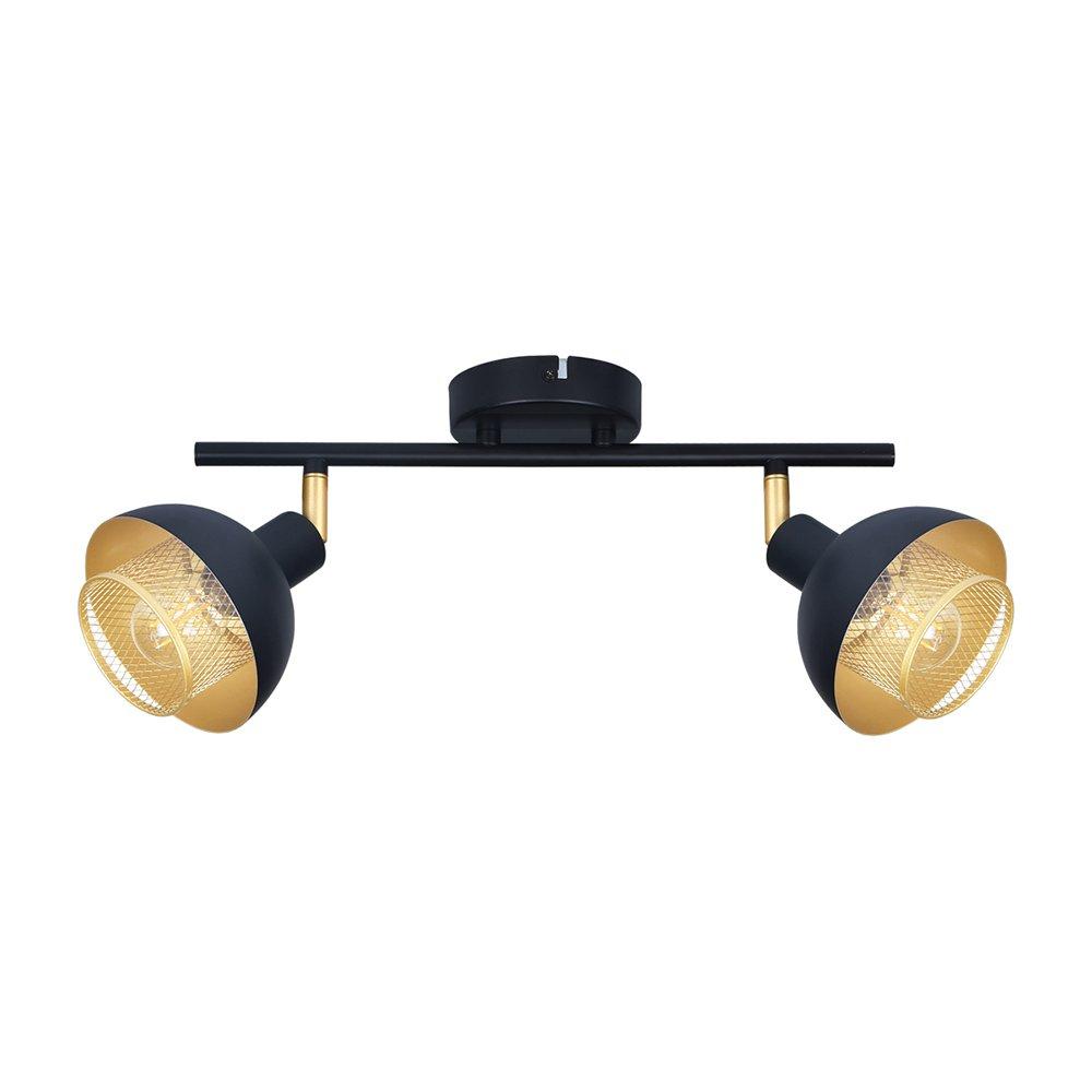 Lampa reflektor spot SAVIO SPL-27357-2-BK-GD Italux