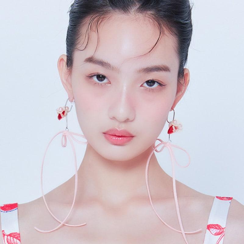 LOVUEE Серьги «Расцветающие из сердца ангела»