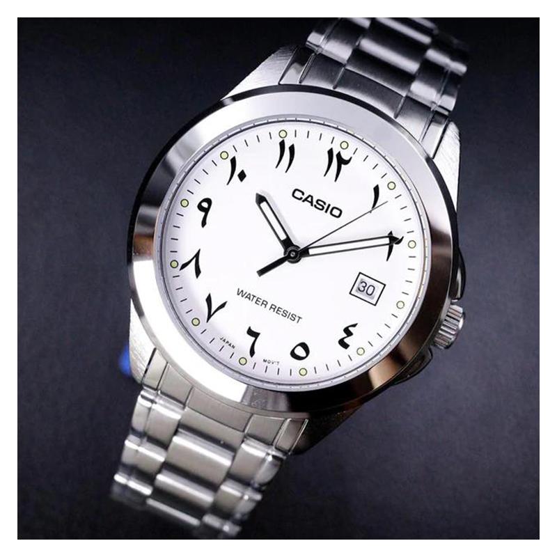 Casio Серия STANDARD Ретро Спортивные Модные Часы Бизнес Кварцевый Механизм Стальной Ремешок Японские и Корейские Часы Мужские Часы MTP-1215A-7B3DF