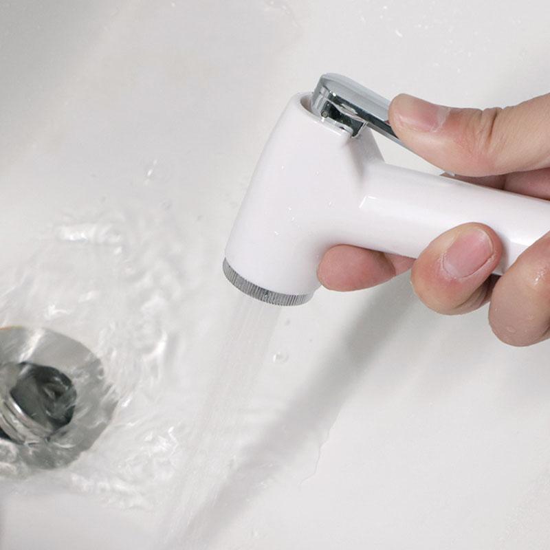 Мусульманский туалетный спрей, биде, насадка для душа, водяной шланг, самоочиститель, белый набор клапанов, туалет, смеситель для ванной, распылитель из АБС-пластика