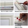 Tile Self Adhesive Bathroom Living Room 3D Wall Stickers Corner Line Stickers Borders Baseboard