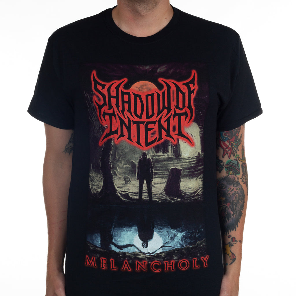 ZX Retro Shadow of Intent Band Graphic Cotton Tshirt Unisex Summer Short Sleeve Fashion Brand Tee Luxury Casual Vintage Retro Top