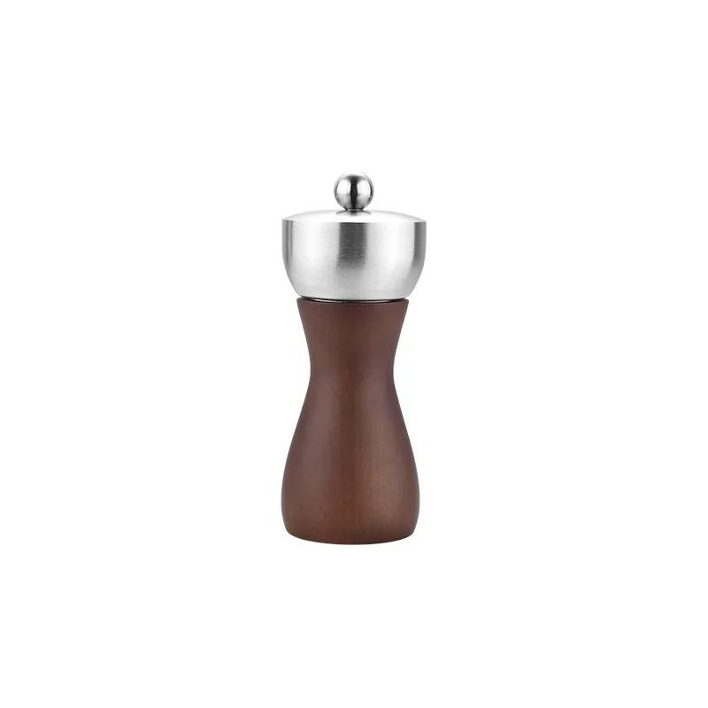 Мельница для перца Leeseph Premium Beech, мельница для соли и перца - прецизионный ротор из углеродистой стали для перца, морской соли, перца
