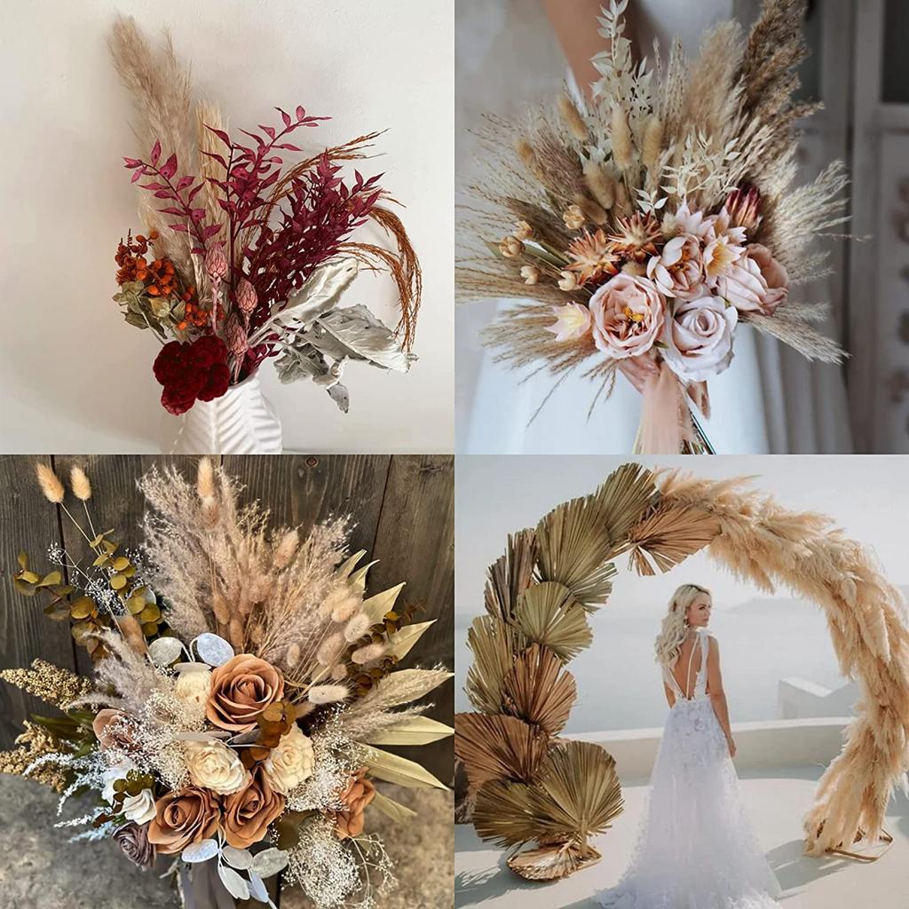 4 шт. стебли, большие искусственные пампасы высотой 110 см, искусственные пампасы, цветочные искусственные пампасы, ветки травы, растения для домашней кухни, декор в стиле бохо