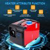 5-8KW 12/24V Air Diesel Heater Portable Noise Reduction LCD Monitor Parking Warmer For Car Truck Boat RV Parking Heater Heating