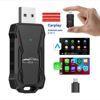 Беспроводной адаптер CarPlay K83 2 в 1 для iPhone Android Auto Smart Connectivity CarPlay Box